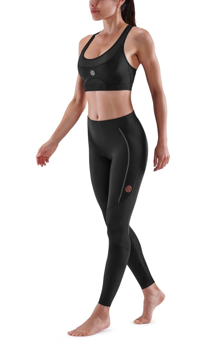 Skins - S5 Lauftights Damen - black - SK-SF40501199001XS - Sportbrands24