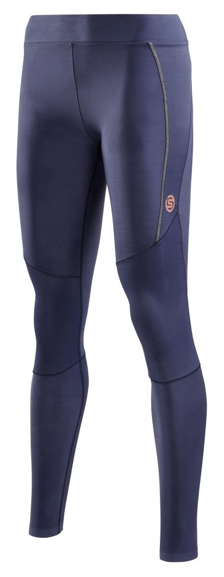 Skins - S5 Long Tights Kompressionshose Damen - navy blue - SK-SF40501199010XS - Sportbrands24
