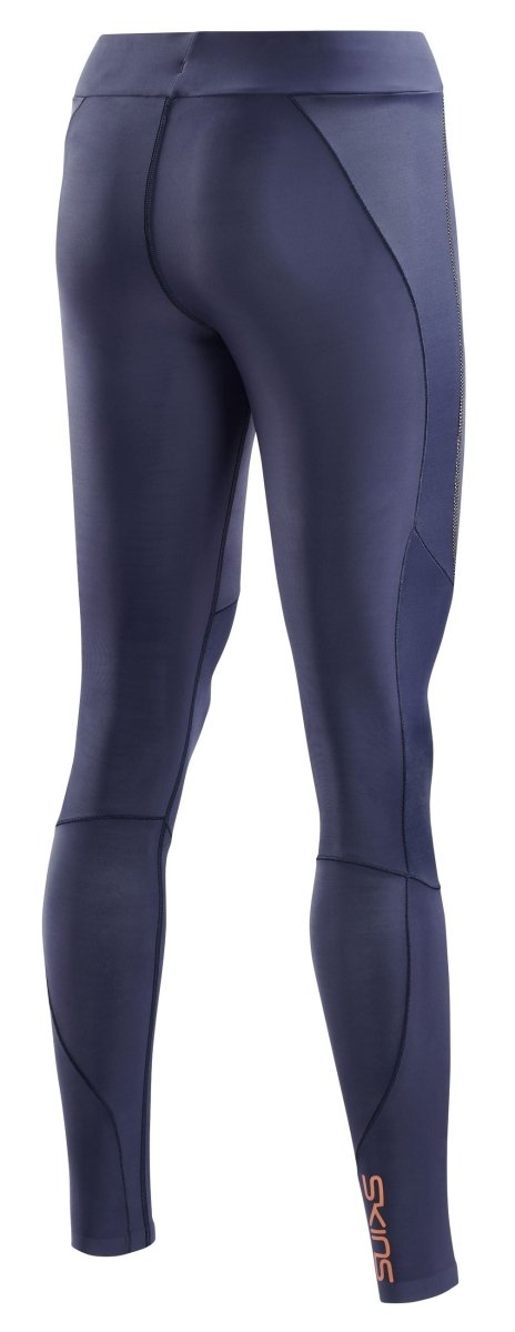 Skins - S5 Long Tights Kompressionshose Damen - navy blue - SK-SF40501199010XS - Sportbrands24