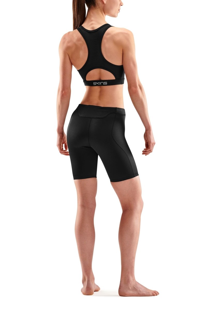 Skins - S5 Powershort Kompressionshose Damen - black - SK-SF40503039001XS - Sportbrands24