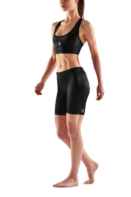 Skins - S5 Powershort Kompressionshose Damen - black - SK-SF40503039001XS - Sportbrands24