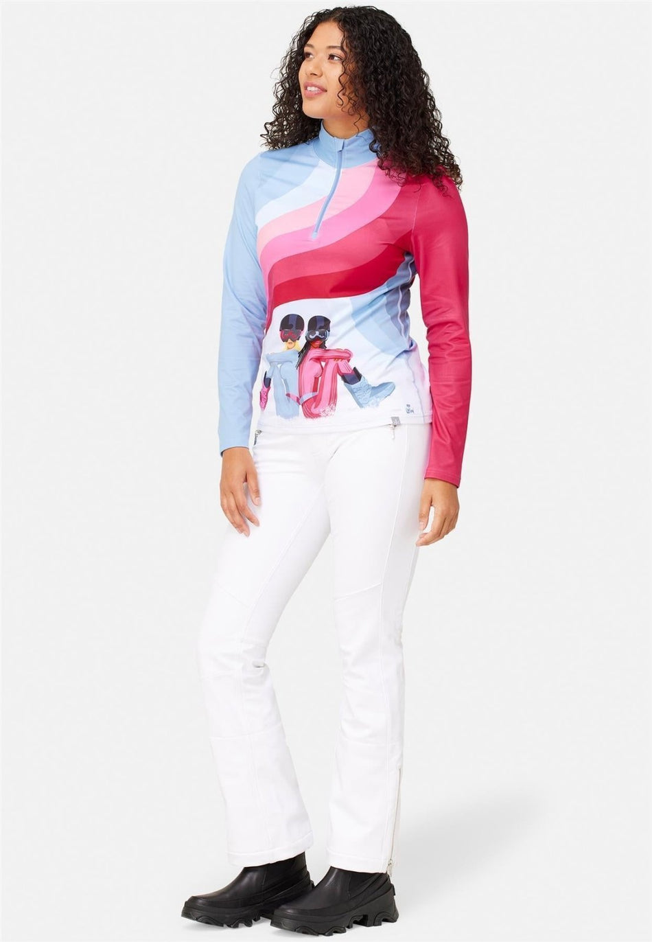 Krimson Klover - Ski Disco Top Baselayer Top Damen - ski disco - KK - F24809 - 954 - XS - Sportbrands24