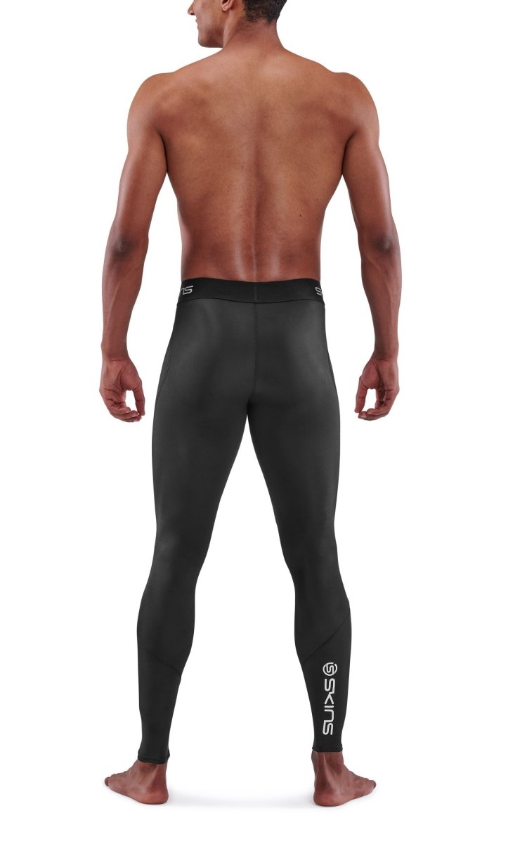 Skins - S1 Long Tights Kompressionshose Herren - black - SK-SO00100019001S - Sportbrands24