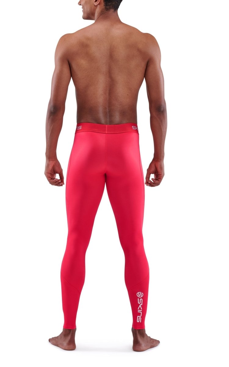 Skins - S1 Long Tights Kompressionshose Herren - red - SK-SO00100019014S - Sportbrands24