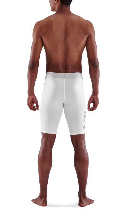 Skins - S1 Half tights Kompressionshose Herren - white - SK-SO00100029005S - Sportbrands24