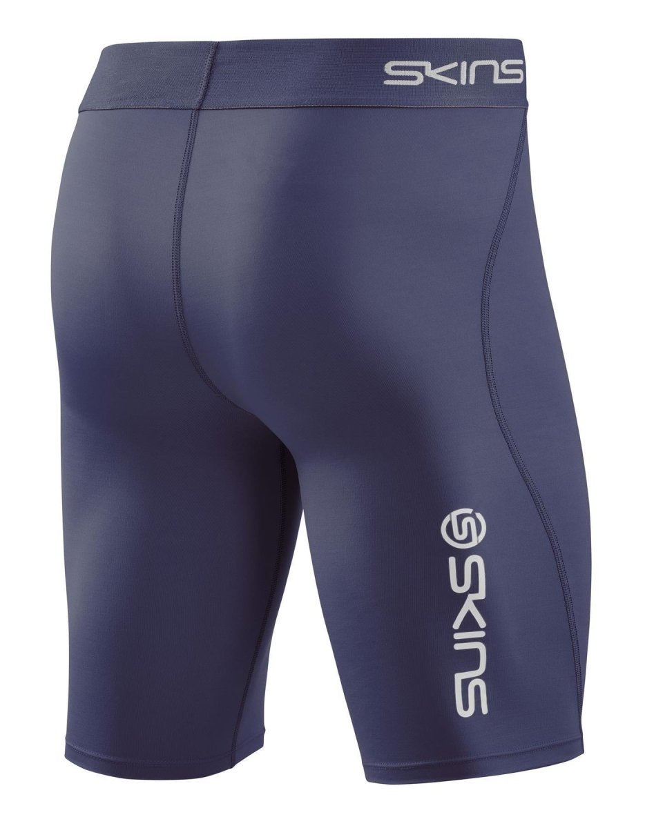 Skins - S1 Half tights Kompressionshose Herren - navy blue - SK-SO00100029010S - Sportbrands24