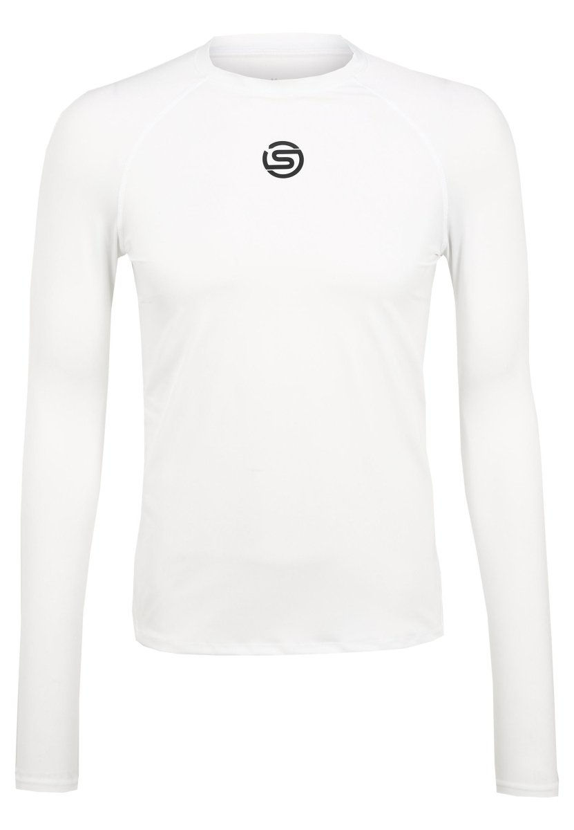 Skins - S1 Long Sleeve Kompressionsshirt Herren - white - SK-SO00100059005S - Sportbrands24