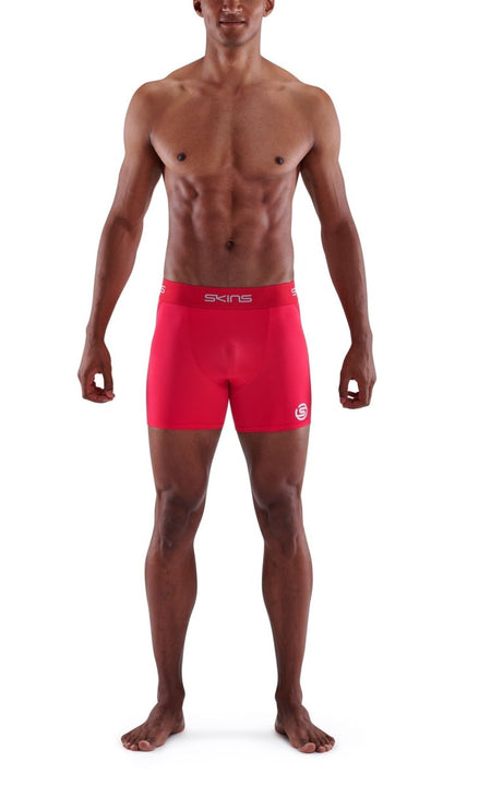 Skins - S1 Shorts Kompressionshose Herren - red - SK-SO00100279014L - Sportbrands24
