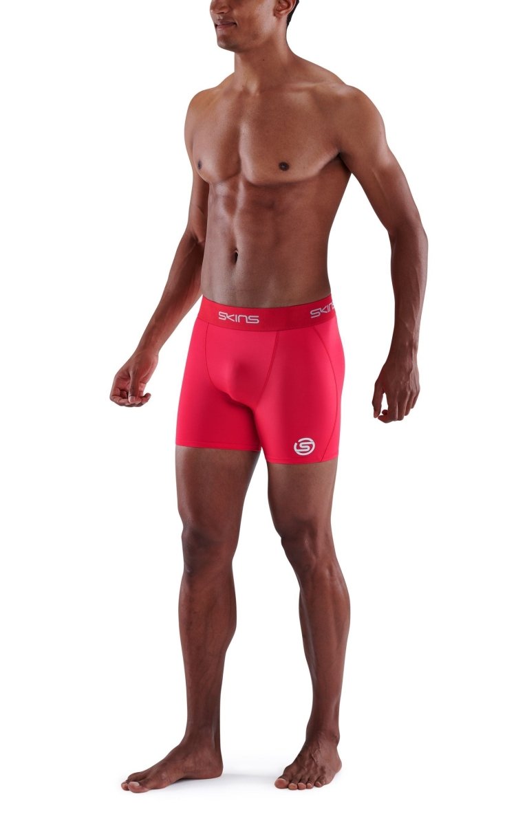 Skins - S1 Shorts Kompressionshose Herren - red - SK-SO00100279014S - Sportbrands24