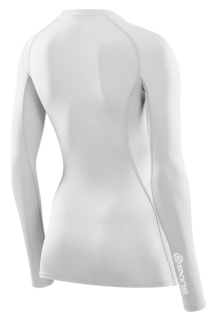 Skins - S1 Longsleeve Kompressionsshirt Damen - white - SK-SO40100059005XS - Sportbrands24