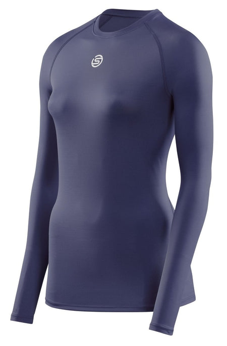 Skins - S1 Longsleeve Kompressionsshirt Damen - navy blue - SK-SO40100059010XS - Sportbrands24