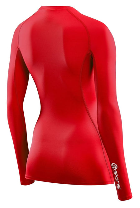 Skins - S1 Longsleeve Kompressionsshirt Damen - red - SK-SO40100059014XS - Sportbrands24