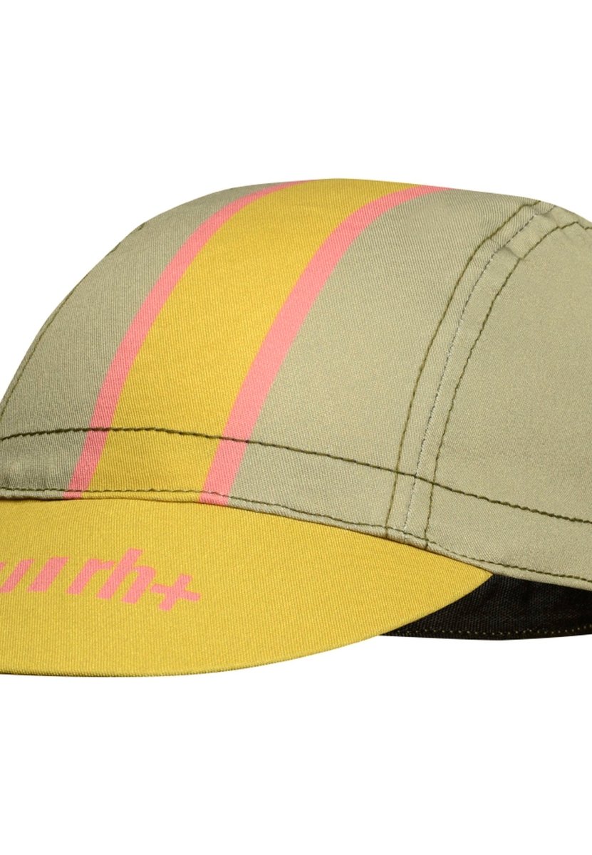 RH+ - Fashion Lab Cycling Cap Radmütze - Olive/Old Gold/Dark Salmon - RHB - SSCX164 - 230 - OS - Sportbrands24