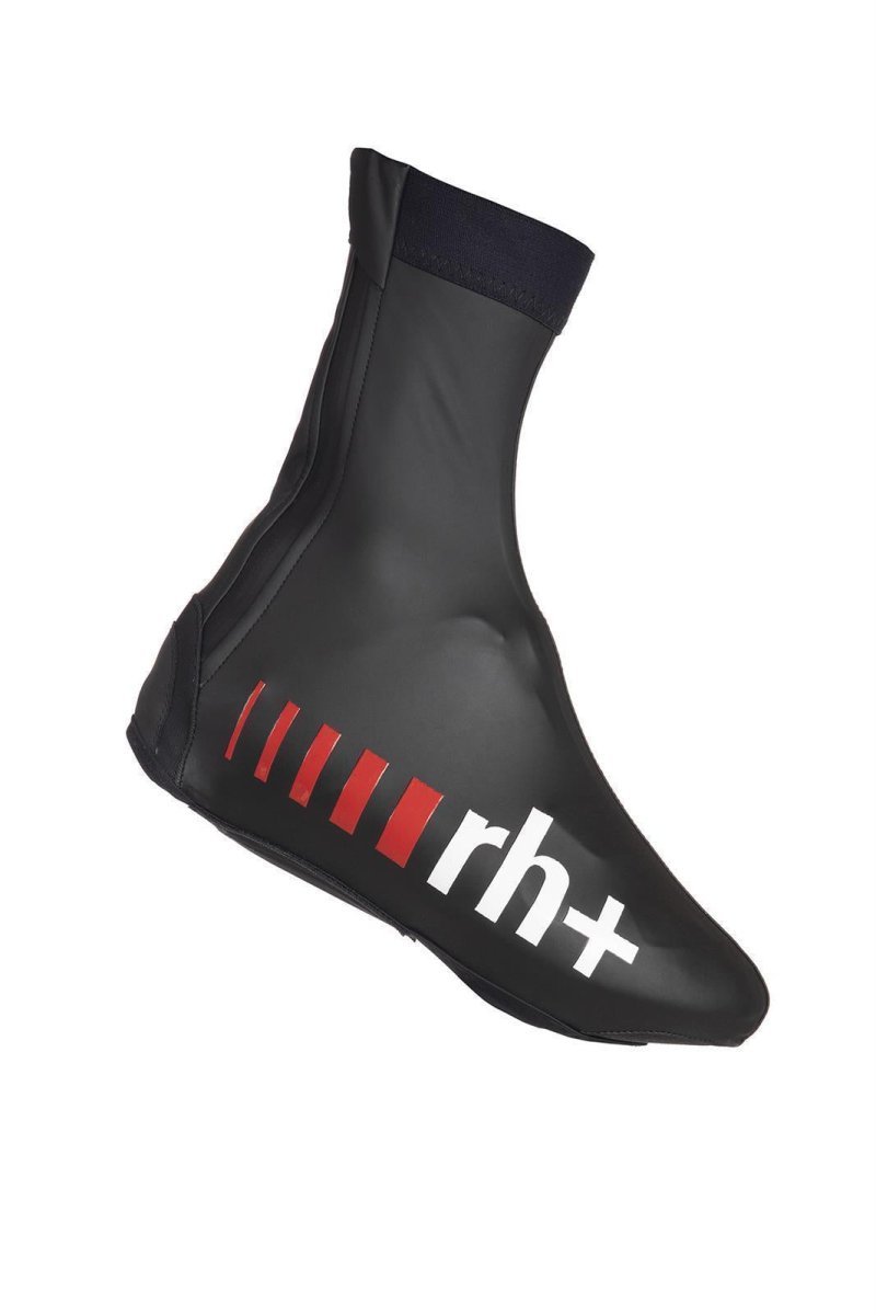 RH+ - Logo Strom Shoecover Überschuhe - black/red/white - RHB-SSCX182-931-S - Sportbrands24