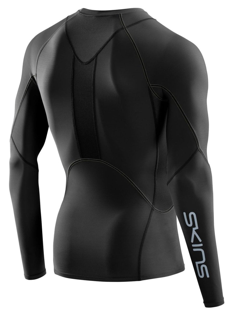 Skins - S3 Longsleeve Kompressionsshirt Herren - black - SK-ST00300059001S - Sportbrands24