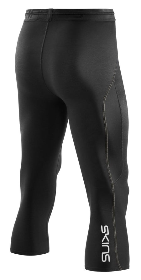 Skins - S3 Thermal 3/4 Tight Kompressionshose Herren - black - SK-ST00300209001S - Sportbrands24