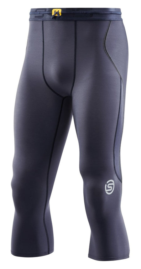 Skins - S3 Thermal 3/4 Tight Kompressionshose Herren - navy blue - SK-ST00300209010S - Sportbrands24