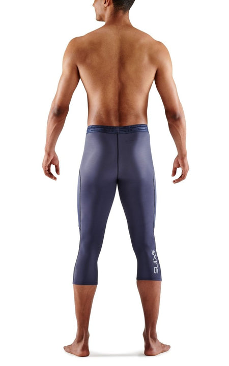 Skins - S3 Thermal 3/4 Tight Kompressionshose Herren - navy blue - SK-ST00300209010S - Sportbrands24