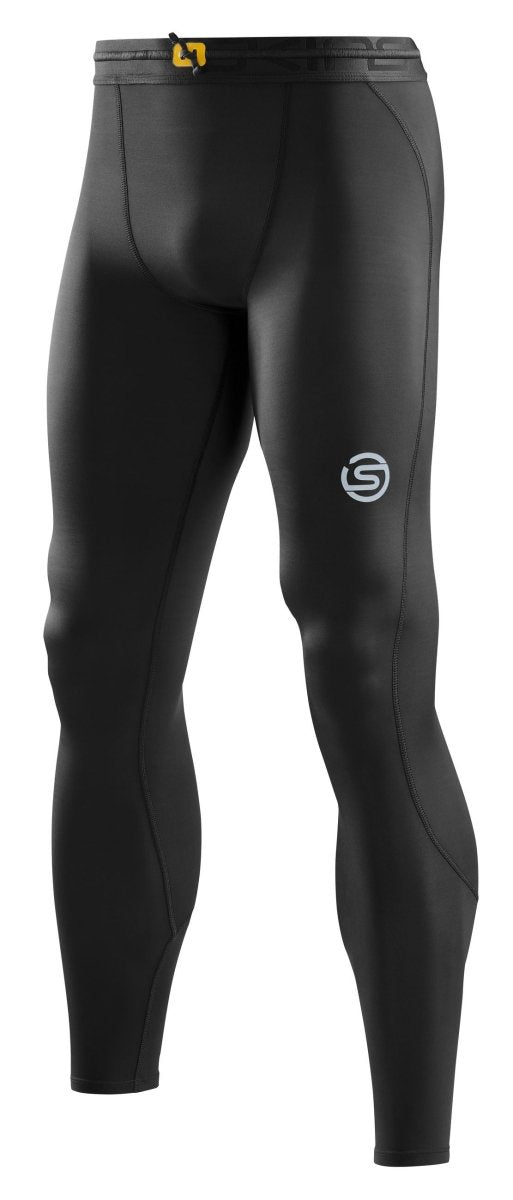 Skins - S3 T&R Long Tight Kompressionshose Herren - black - SK-ST00300399001S - Sportbrands24