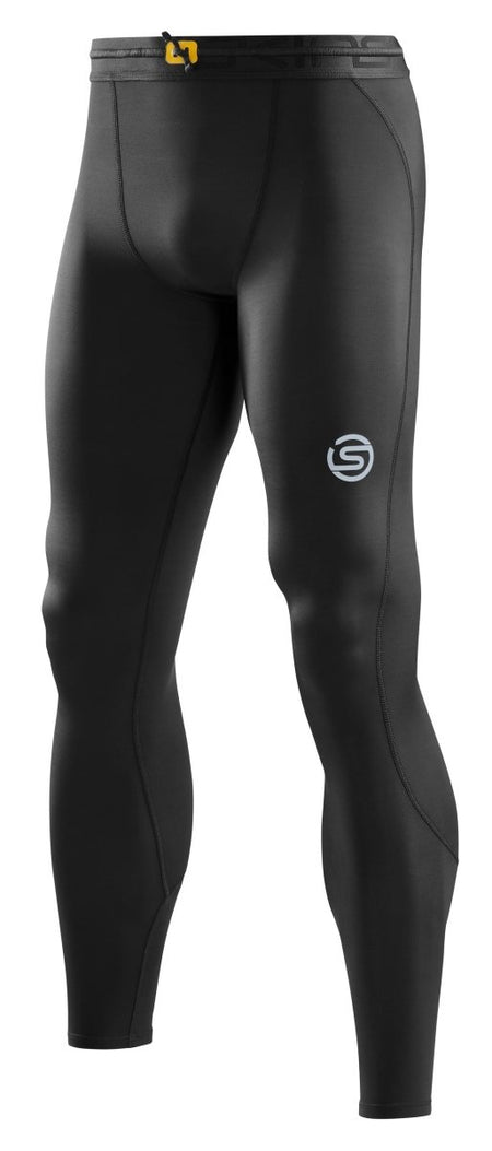Skins - S3 T&R Long Tight Kompressionshose Herren - black - SK-ST00300399001S - Sportbrands24