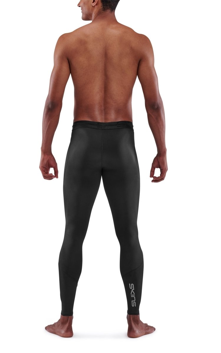 Skins - S3 T&R Long Tight Kompressionshose Herren - black - SK-ST00300399001S - Sportbrands24