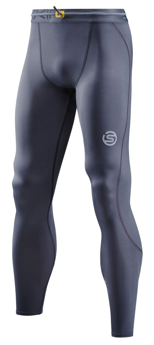 Skins - S3 T&R Long Tight Kompressionshose Herren - charcoal - SK-ST00300399118S - Sportbrands24