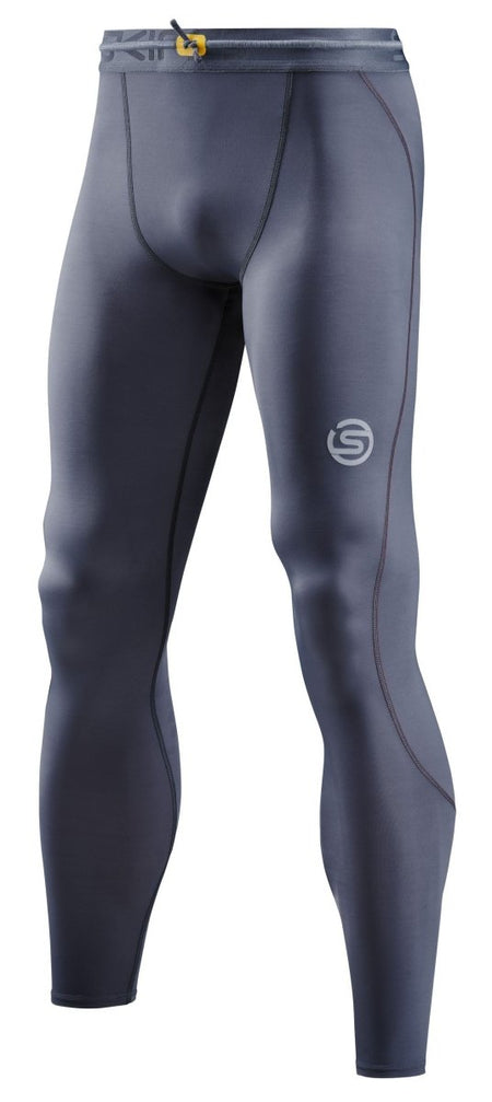 Skins - S3 T&R Long Tight Kompressionshose Herren - charcoal - SK-ST00300399118S - Sportbrands24