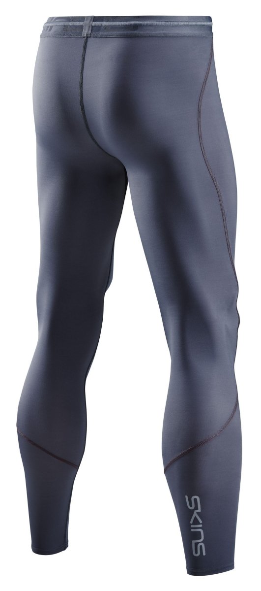 Skins - S3 T&R Long Tight Kompressionshose Herren - charcoal - SK-ST00300399118S - Sportbrands24