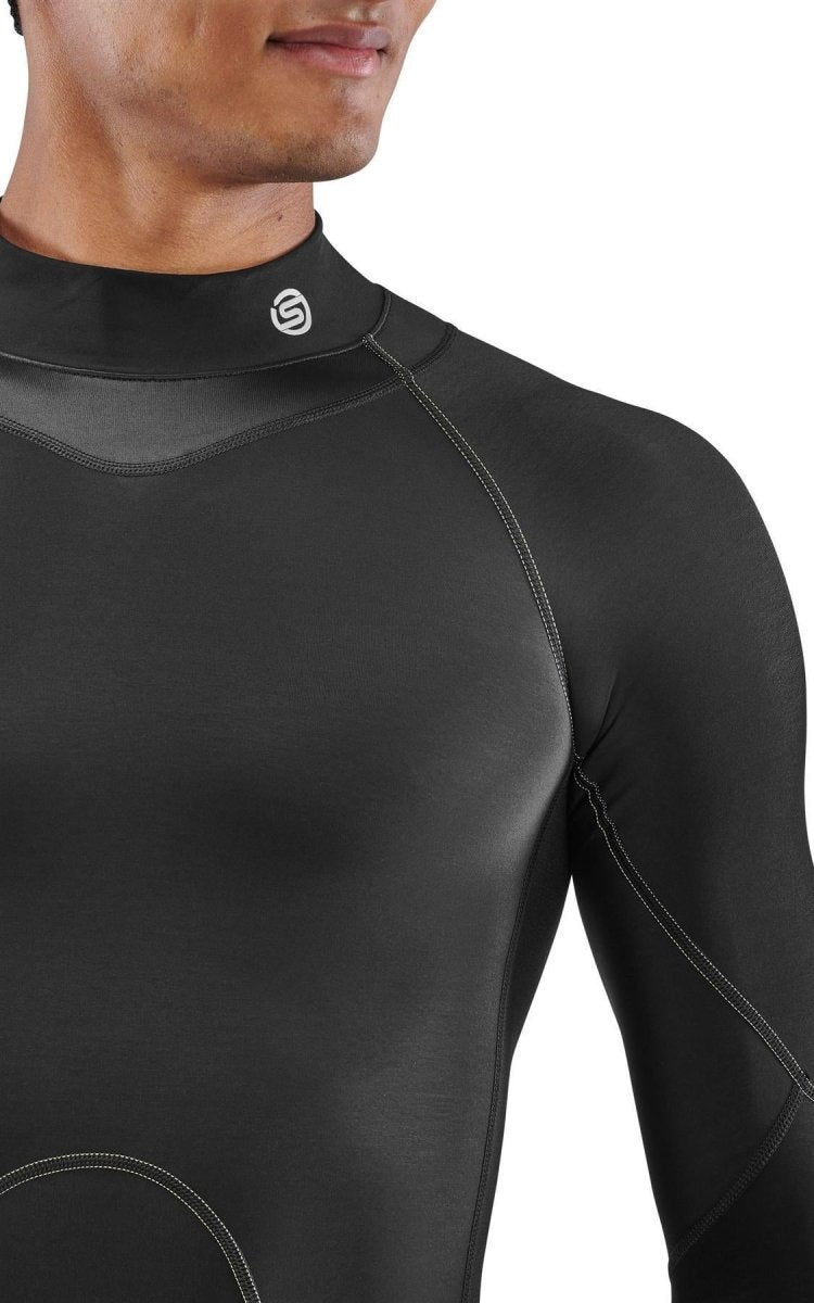 Skins - S3 Thermal Longsleeve Kompressionsshirt Herren - black - SK-ST00300669001S - Sportbrands24