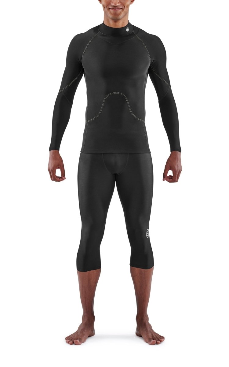 Skins - S3 Thermal Longsleeve Kompressionsshirt Herren - black - SK-ST00300669001S - Sportbrands24
