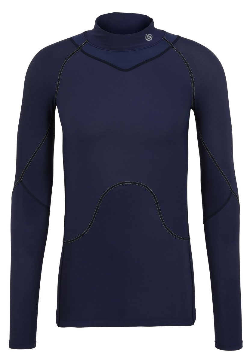 Skins - S3 Thermal Longsleeve Kompressionsshirt Herren - navy blue - SK-ST00300669010S - Sportbrands24