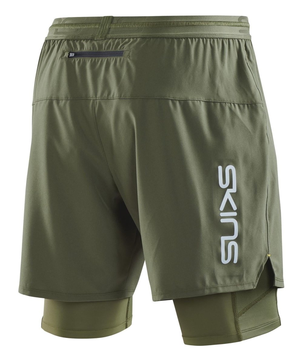 Skins - S3 Superpose Kompressionshose Herren - khaki - SK-ST00301070573S - Sportbrands24