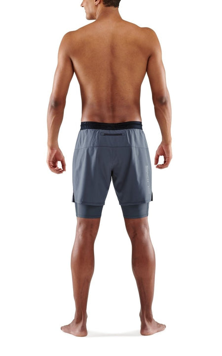 Skins - S3 Superpose Kompressionshose Herren - charcoal - SK-ST00301079118S - Sportbrands24