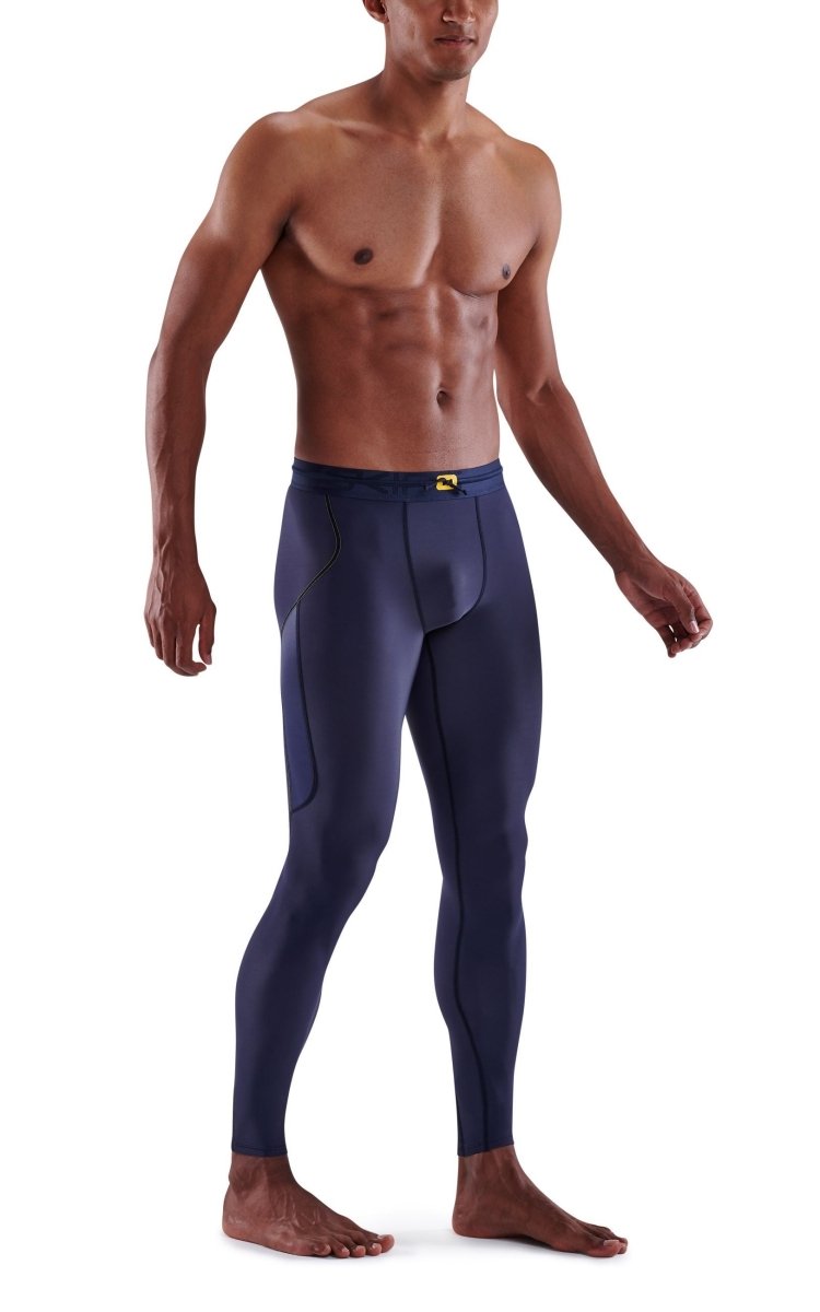 Skins - S3 Thermal Long Tight Kompressionshose Herren - navy blue - SK-ST00301119010S - Sportbrands24