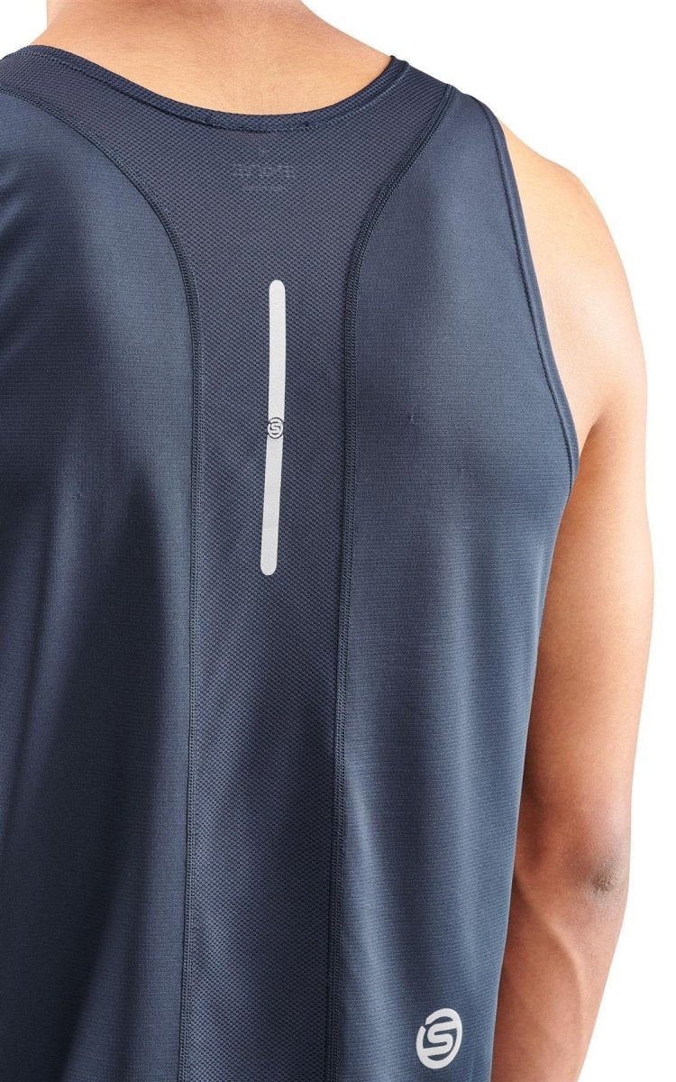 Skins - S3 Running Singlet Shirt Herren - navy blue - SK-ST01500579010S - Sportbrands24