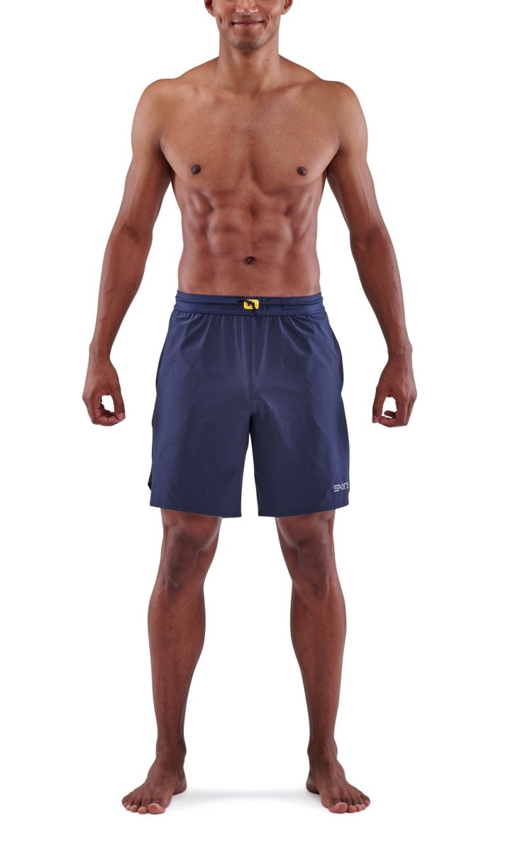 Skins - S3 X - Fit Shorts Fitnessshort Herren - navy blue - SK-ST01500719010S - Sportbrands24