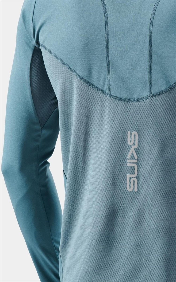 Skins - S3 Longsleeve Shirt Herren - blue grey - SK-ST01504560575S - Sportbrands24