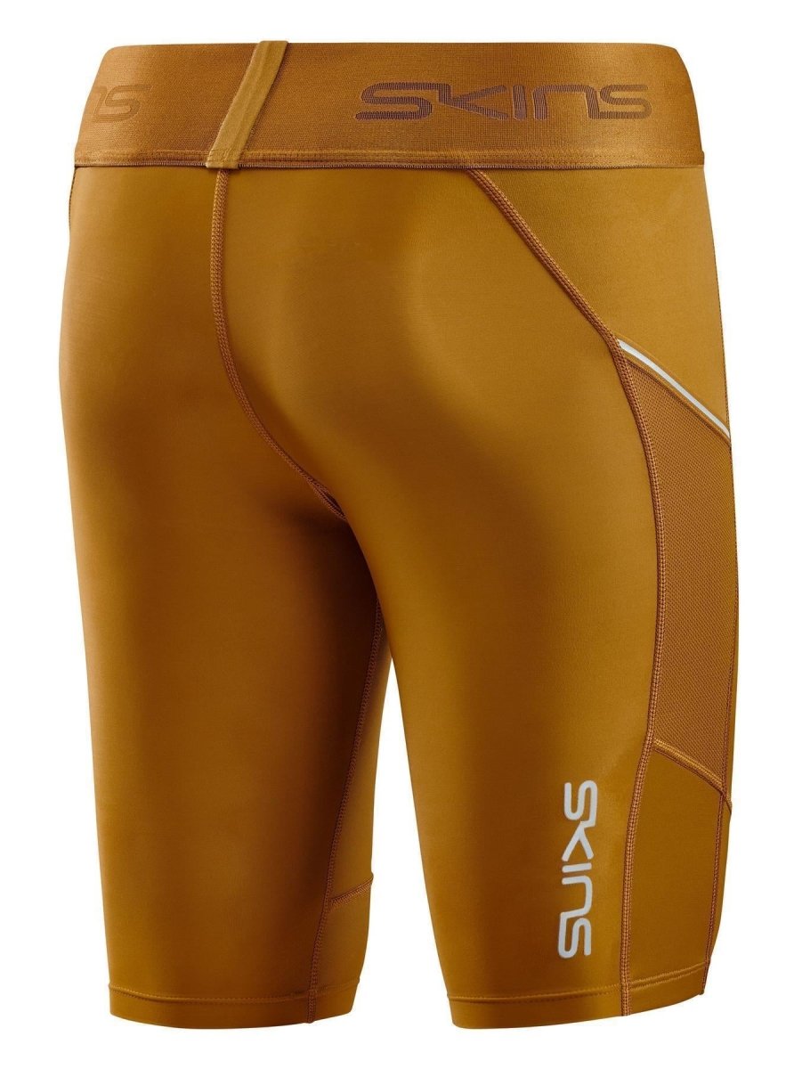 Skins - S3 Half tights Kompressionshose Damen - Bronze - SK-ST40300023061XS - Sportbrands24