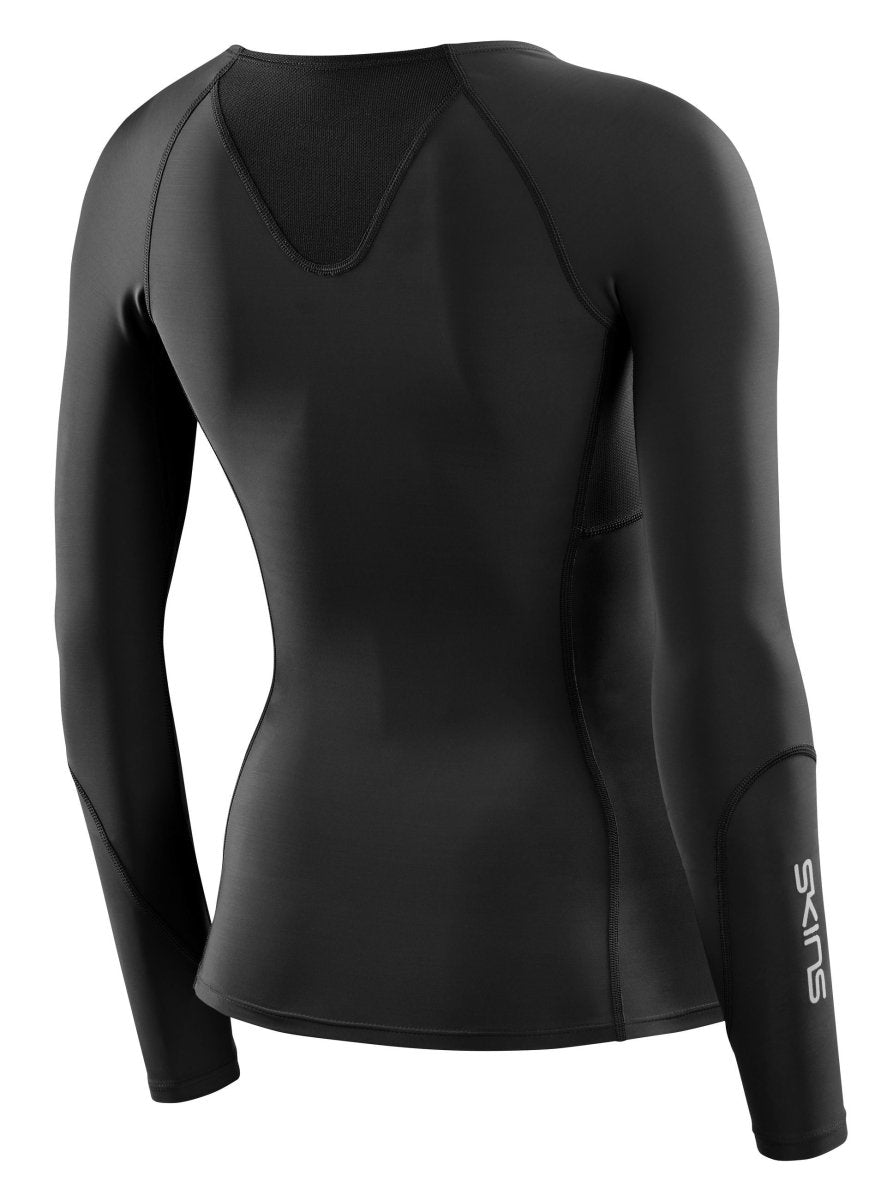 Skins - S3 Longsleeve Kompressionsshirt Damen - black - SK-ST40300059001XS - Sportbrands24