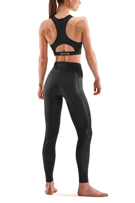 Skins - S3 400 Long Tight Kompressionshose Damen - black star - SK-ST40300290064XS - Sportbrands24