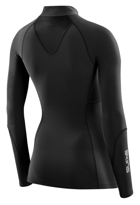 Skins - S3 Thermal Longsleeve Kompressionsshirt Damen - black - SK-ST40300669001XS - Sportbrands24
