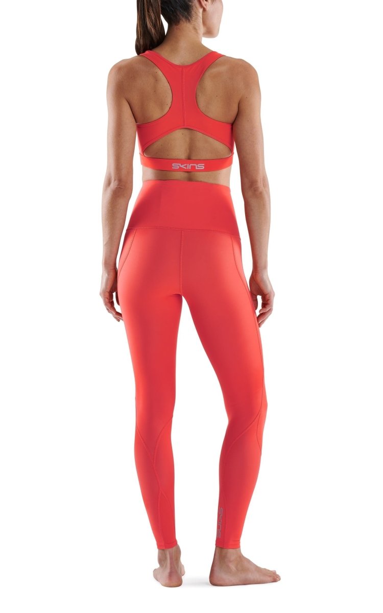 Skins - S3 Skyscraper Long Tight Kompressionshose Damen - Spark - SK-ST40301080536XS - Sportbrands24