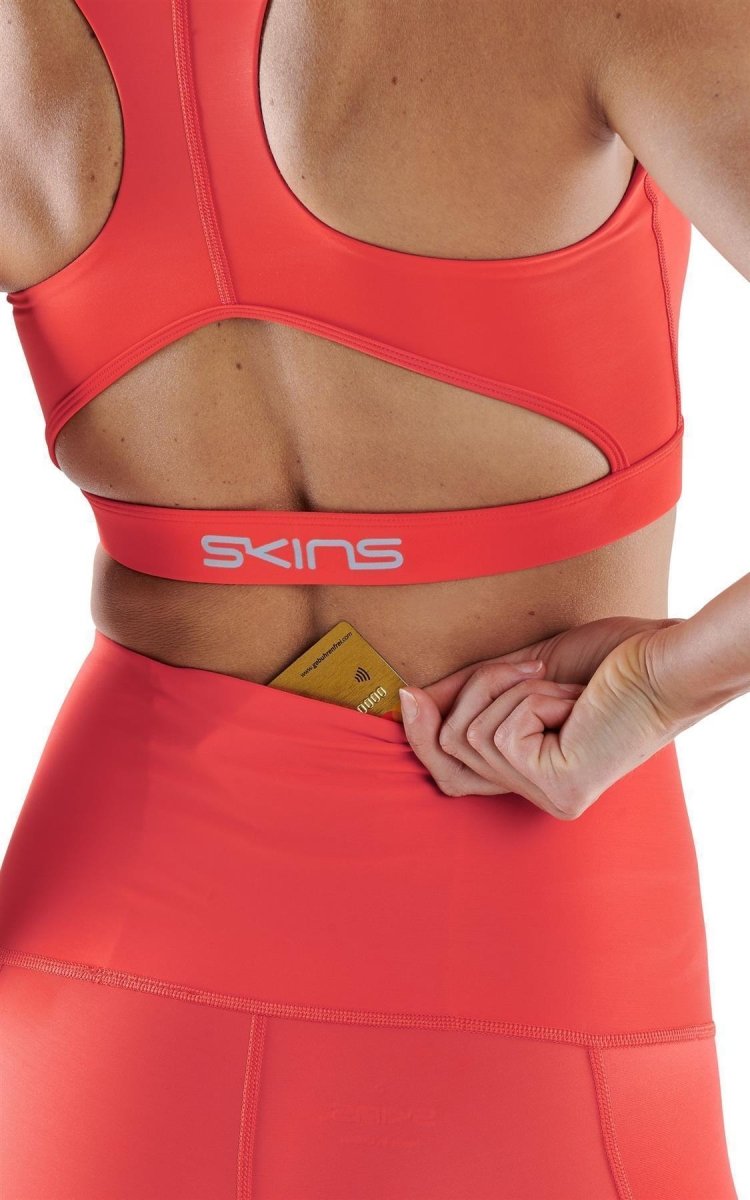 Skins - S3 Skyscraper Long Tight Kompressionshose Damen - Spark - SK-ST40301080536XS - Sportbrands24