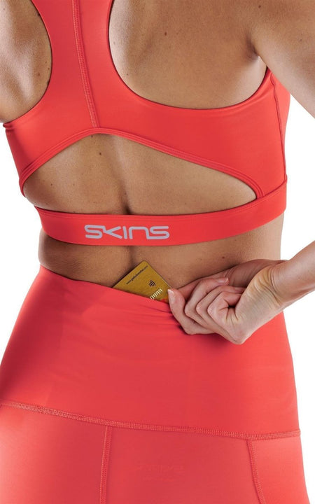 Skins - S3 Skyscraper Long Tight Kompressionshose Damen - Spark - SK-ST40301080536XS - Sportbrands24