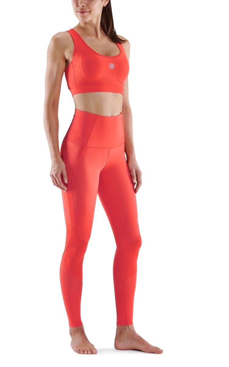 Skins - S3 Skyscraper Long Tight Kompressionshose Damen - Spark - SK-ST40301080536XS - Sportbrands24