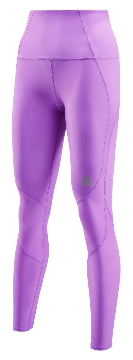 Skins - S3 Skyscraper Long Tight Kompressionshose Damen - Iris Orchid - SK-ST40301080548XS - Sportbrands24