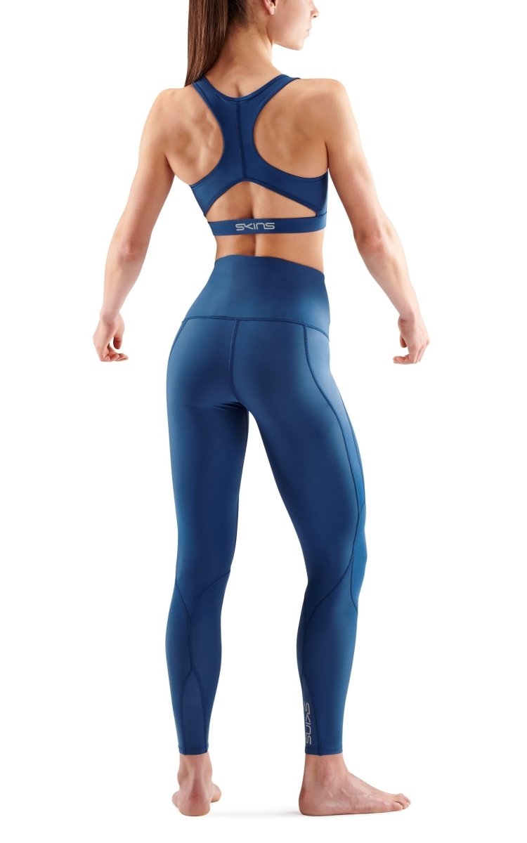 Skins - S3 Skyscraper Lauftights Damen - marine blue - SK-ST40301080576XS - Sportbrands24