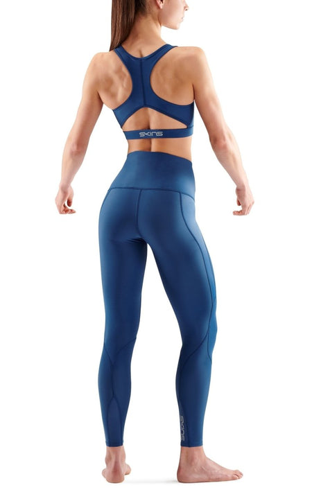 Skins - S3 Skyscraper Lauftights Damen - marine blue - SK-ST40301080576XS - Sportbrands24