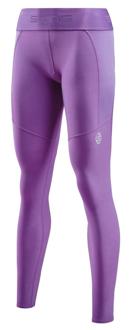 Skins - S3 Thermal Long Tight Kompressionshose Damen - Amethyst - SK-ST40301110547XS - Sportbrands24