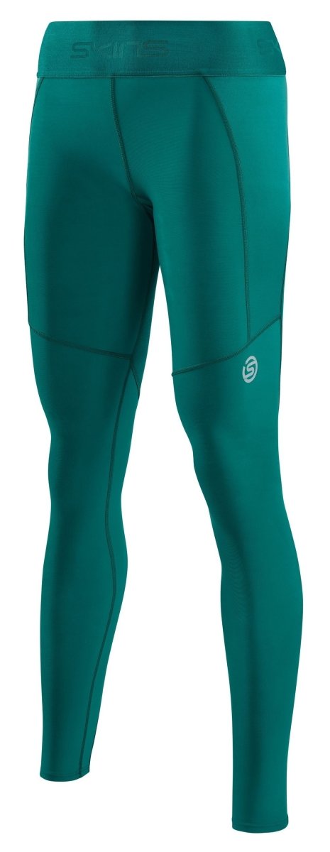Skins - S3 Thermal Long Tight Kompressionshose Damen - lt teal - SK-ST40301110574XS - Sportbrands24